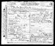 Death certificate for Lora Maude <i>Barron</i> McBride (1895-1921)