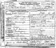 Death certificate for Callie Donna May <i>Barron</i> Carter (1881-1921)