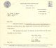 US ARMY Discharge Cover Letter for Billie Ferrell BARRON (1917-1985)
