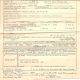 US ARMY Discharge Page 1 for Billie Ferrell BARRON (1917-1985)