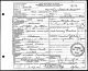 Death certificate for Mary Emma Theodosia <i>Barron</i> Ray (1864-1940)